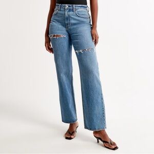Abercrombie & Fitch US 29 / 8R Curve Love High Rise ‘90s Relaxed Jean